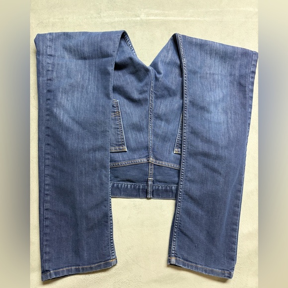 Patagonia Straight Stretch Jeans 33x32 Mens Organic Cotton Blue Denim Iron Clad - Picture 13 of 16